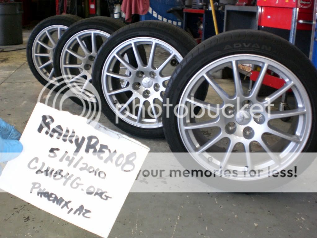 FOR SALE! Enkei EVO X GSR Wheels 18x8.5+38 5x114.3 Mitsubishi Eclipse